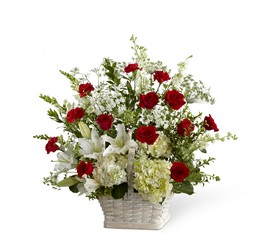 The FTD In Loving Memory(tm) Arrangement from Backstage Florist in Richardson, Texas